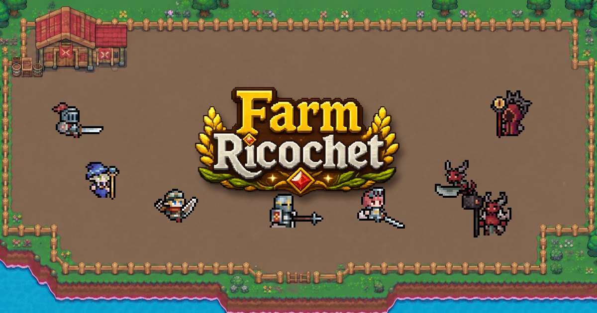 Farm Ricochet — jogo idle
