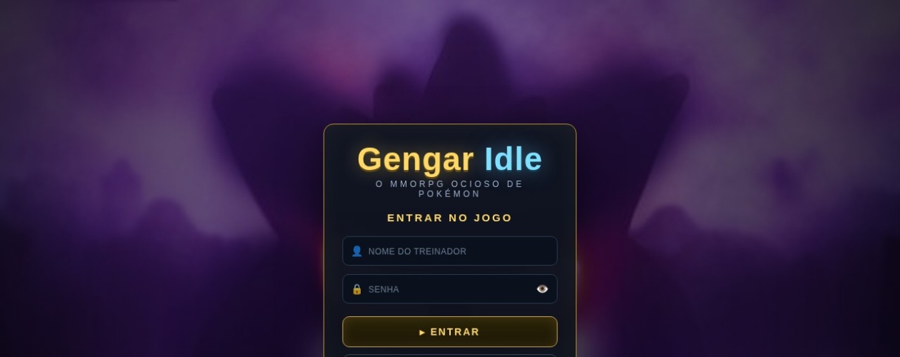 Gengar Idle — jogo idle