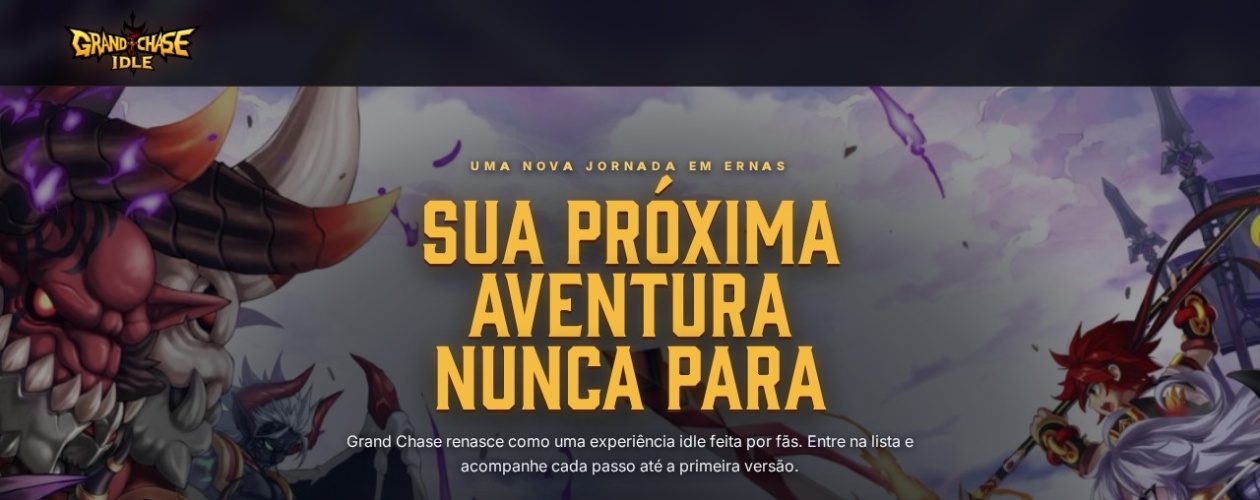 Grand Chase Idle — jogo idle