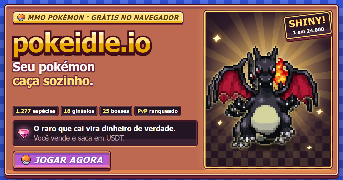 Poke Idle IO — jogo idle