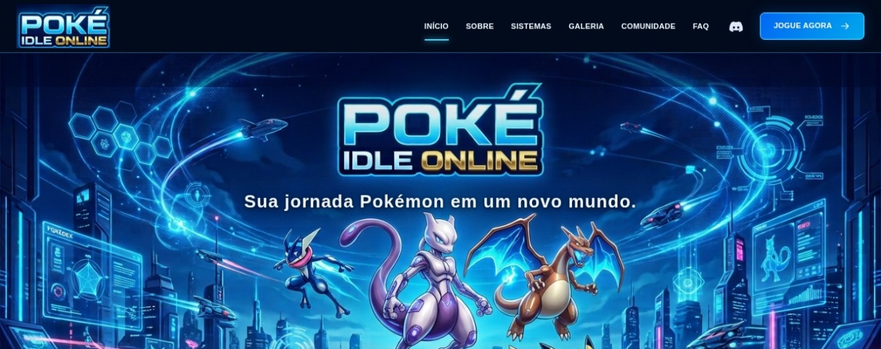 Poké Idle Online — jogo idle