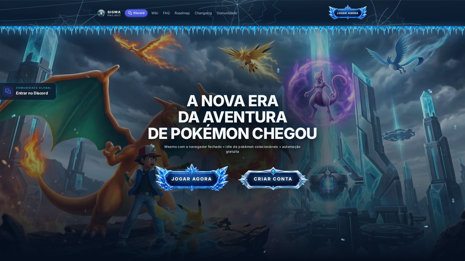 Sigma Project Poke — jogo idle
