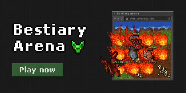 Bestiary Arena — idle game
