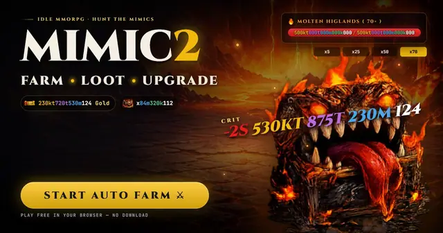 Mimic2 — juego idle