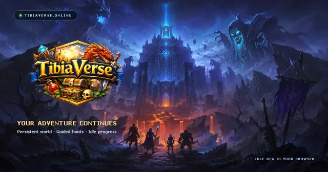 Tibia Verse — idle game
